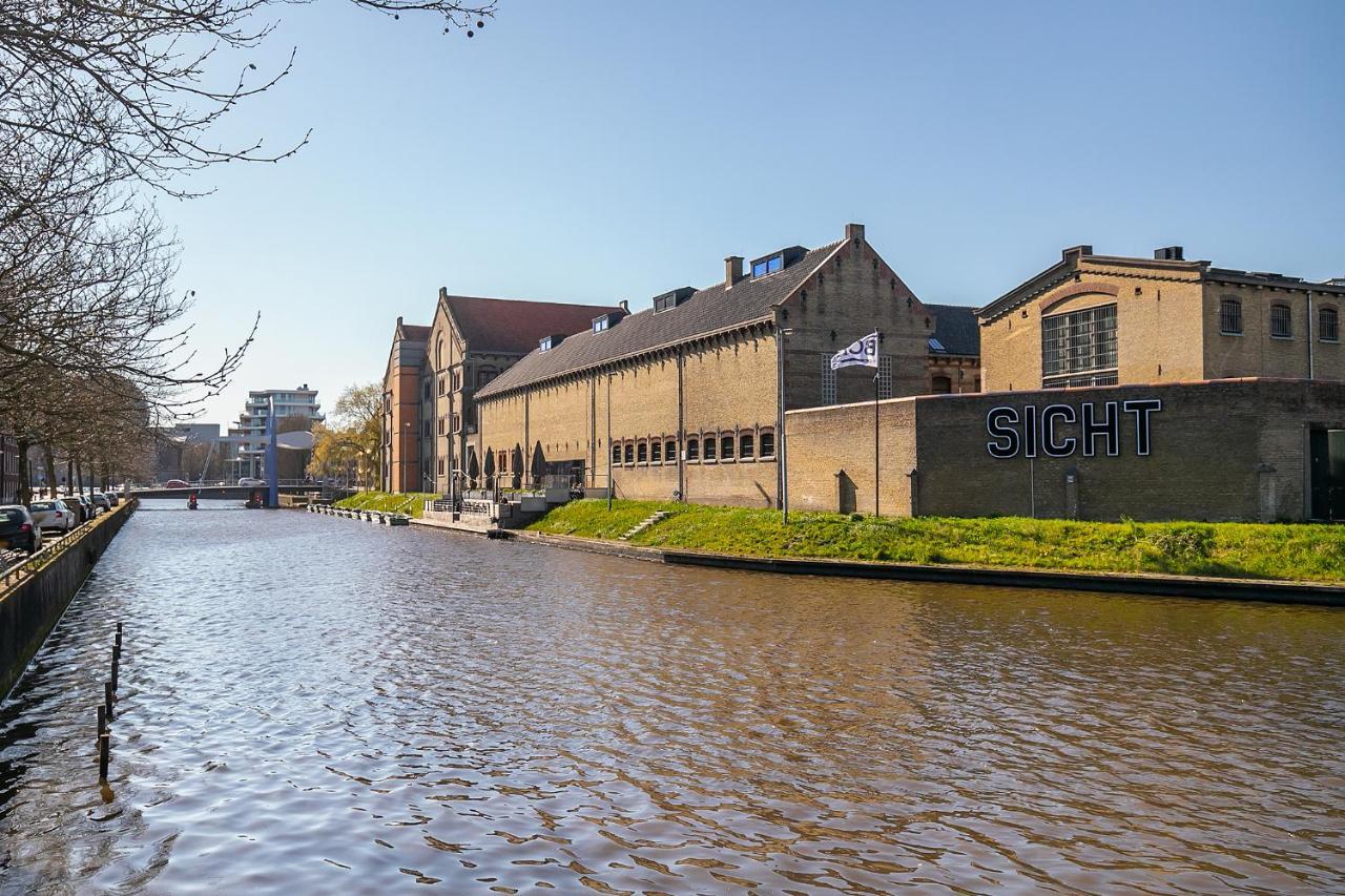 Uniek Verblijf In Herenhuis, Eigen Appartement Op De Tweede Etage Van Ons Huis Leeuwarden Exterior foto